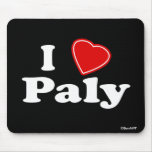 I Love Paly Mouse Mats