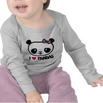 I Love Pandas Shirt