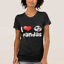 I Love Pandas T-shirt