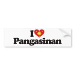 I Love Pangasinan bumper stickers