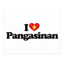 I Love Pangasinan Postcard
