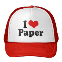 I Love Paper Hats