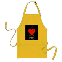 I Love Paris Aprons