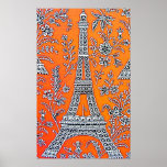 I LOVE PARIS Poster posters