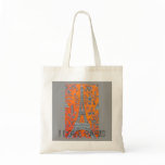 I Love Paris Vintage Travel  Bag