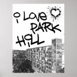 I Love Park Hill posters
