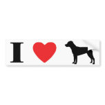 I Love Patterdale Terriers Bumper Sticker