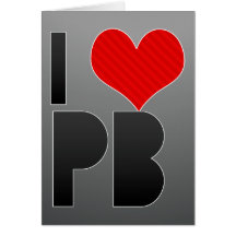 I Love PB Cards