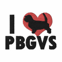 I Love PBGVs Embroidered Long Sleeve TShirt