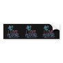 I Love Peafowl Bumper Stickers