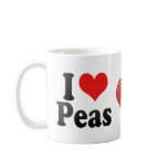 I Love Peas Mugs