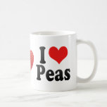 I Love Peas Mugs