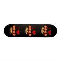 I love pepperoni pizza. skateboards