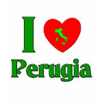 I Love Perugia Italy t-shirts