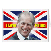 I Love Philip Greeting Cards