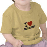 I LOVE PHILIPPINES t-shirts