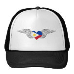 I Love Philippines -wings Mesh Hat