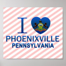 I Love Phoenixville, PA Poster