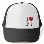 I lOVE PI (Cap) Trucker Hats