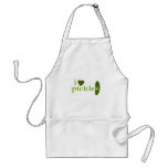 I Love Pickles aprons