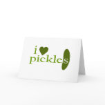I Love Pickles cards