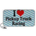 I love Pickup Truck Racing Travel Speaker