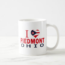 I love Piedmont, Ohio Coffee Mugs