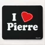 I Love Pierre mousepads
