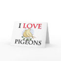 I Love Pigeons cards