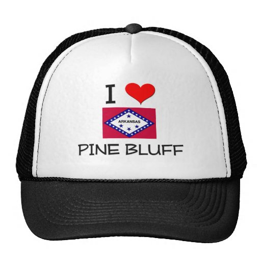 I Love PINE BLUFF Arkansas Hat