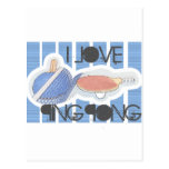 I Love Ping Pong Ping Pong Dude! Postcards