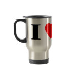 I Love Pit Bulls Travel Mug
