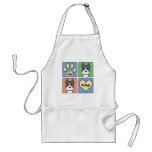 I Love Pitbulls Aprons