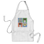 I Love Pitbulls Aprons