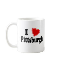 I Love Pittsburgh Mugs