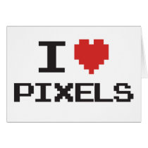 I love pixels pixelated heart retro 8bit gamer