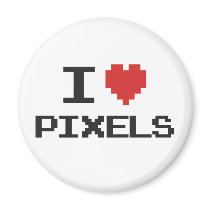 I love pixels pixelated heart retro 8bit gamer