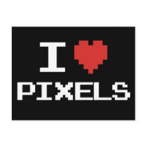 I love pixels pixelated heart retro 8bit gamer