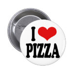 I Love Pizza Button