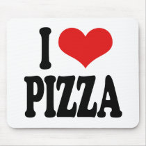 I Love Pizza Mouse Mats