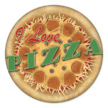 I Love Pizza stickers
