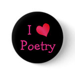 I Love Poetry buttons