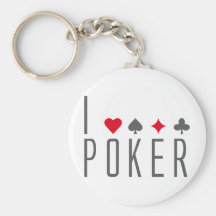 I Love Poker Schlüsselanhänger