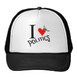 I love politics hat