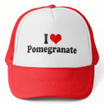 I Love Pomegranate hats