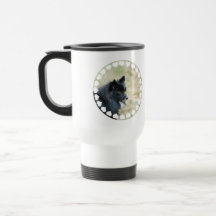 I Love Pomeranians Travel Mug
