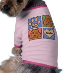I Love Poodles Pet Clothes