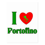 I Love Portofino Italy Post Card