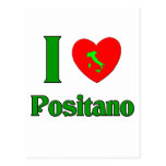 I Love Positano Italy Postcards