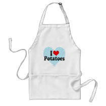 I Love Potatoes Aprons